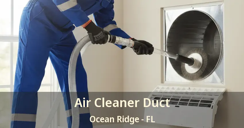 Air Cleaner Duct Ocean Ridge - FL Air Cleaner Duct Ocean Ridge - FL