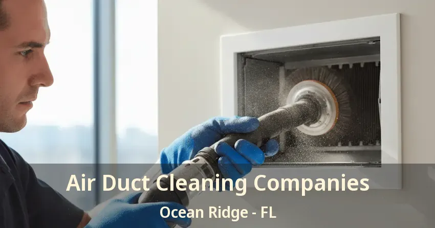 Air Duct Cleaning Companies Ocean Ridge - FL