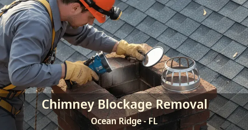 Chimney Blockage Removal Ocean Ridge - FL Chimney Blockage Removal Ocean Ridge - FL