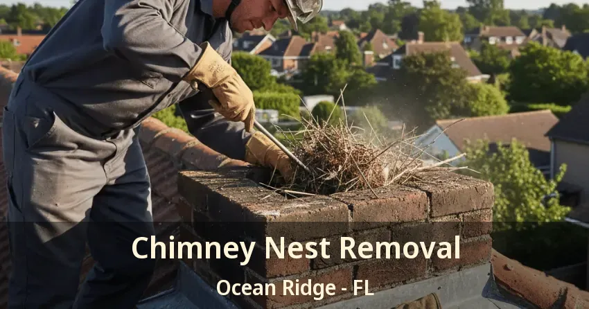 Chimney Nest Removal Ocean Ridge - FL