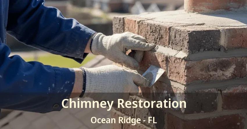 Chimney Restoration Ocean Ridge - FL