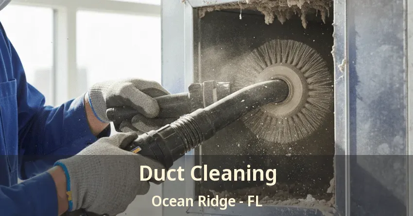 Duct Cleaning Ocean Ridge - FL