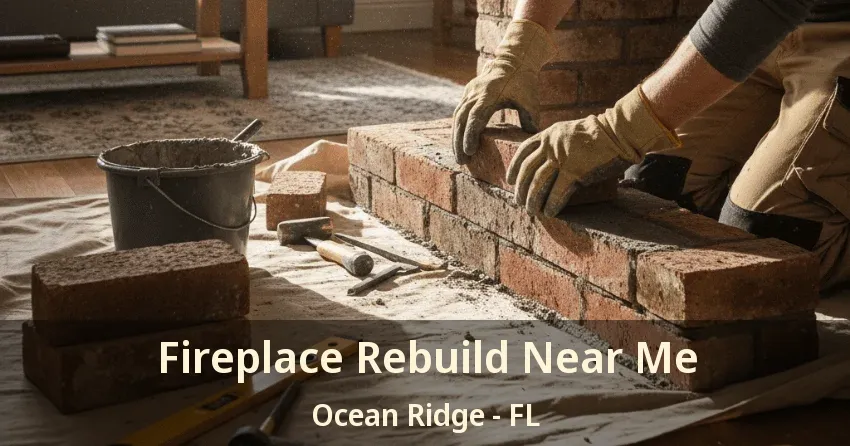 Fireplace Rebuild Near Me Ocean Ridge - FL