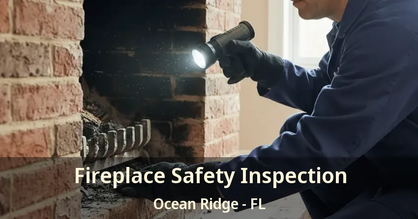 Fireplace Safety Inspection Ocean Ridge - FL