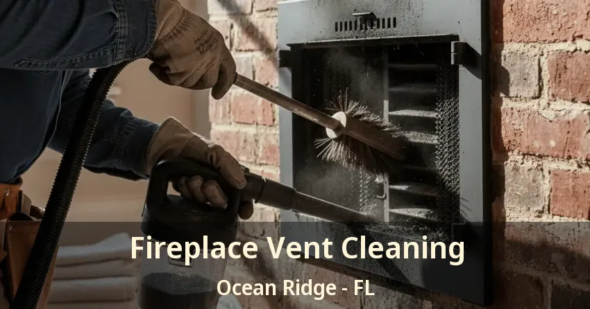 Fireplace Vent Cleaning Ocean Ridge - FL
