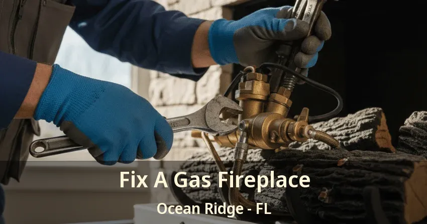 Fix A Gas Fireplace Ocean Ridge - FL