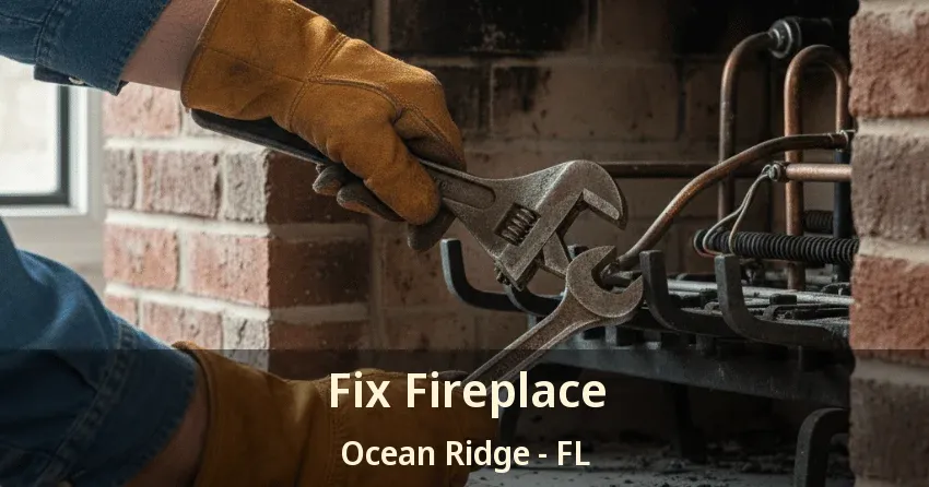 Fix Fireplace Ocean Ridge - FL