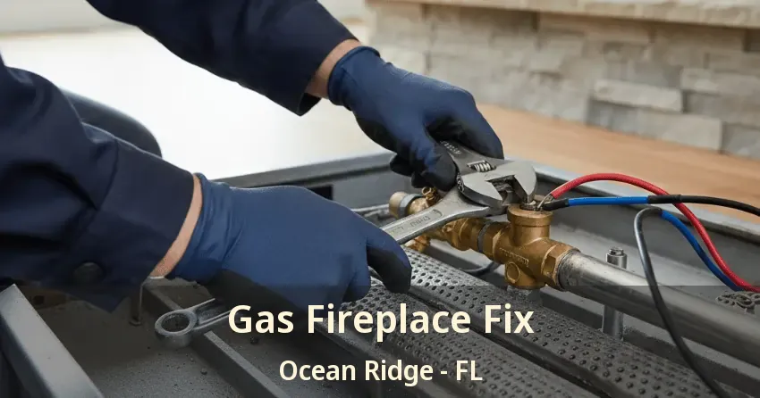 Gas Fireplace Fix Ocean Ridge - FL