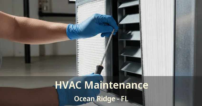 HVAC Maintenance Ocean Ridge - FL