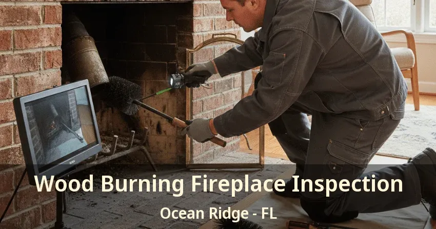 Wood Burning Fireplace Inspection Ocean Ridge - FL